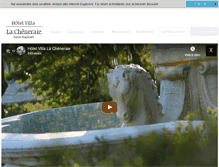 Tablet Screenshot of lacheneraie.com